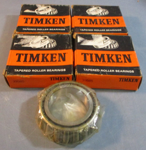 Timken 39585 Tapered Roller Bearing Cone 2-1/2" Bore 3-3/16" W (Lot of 4)