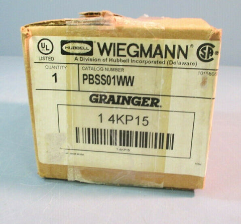 HUBBELL WIEGMANN ENCLOSURE PBSS01WW