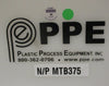 Plastic Process Equipment MTB375 PPE MTB375 Material Bin 11.10 Cu ft 410lb Cap.