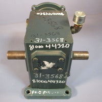 Grove Gear BMO02261 Flexaline 20:1 Ratio Gear Reducer 56C Frame, 2.37 Input HP