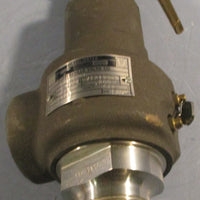 Dresser Consolidated 1543G3 Relief Valve 11/4" 1543 G3 44psi .200" Lift NOS