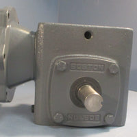 Boston Gear F718-50-B5-J Gear Reducer 50:1 Ratio 0.44 Input HP 7/8" Shaft Dia