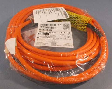 Siemens 6FX8002-5CS01-AJ0 Power Cable Preassembled Motion-Connect 800 Plus 8m L