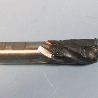 Brubaker 1" HSS CO 1E 6FL Acculead 5.441 Professional CNC Resharpened End Mill