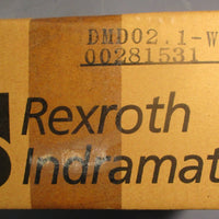 Bosch Rexroth Indramat DMD02.1-W082N AC Servo Drive 00281531 750 W