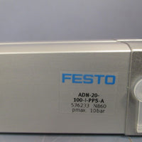 Festo 536233 Pneumatic Cylinder, Double Acting ADN20100IPPSA
