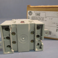 ALLEN BRADLEY LOADSWITCH FRONT MOUNT SERIES B 194EE251753