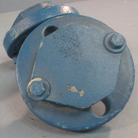 Crane A395150 Flanged Pipe Elbow Fitting 1" PFTE Lined 8" Length