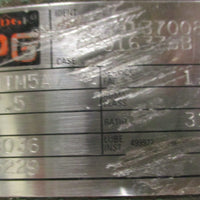 Dodge APG M85229 Power Transmission w/ 5 HP Reliance Electric Motor 2" Shaft