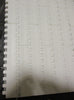 Intralox Series 1600 Open Hinge Flat Top Conveyor Belt White 42" W x 14.9250' L