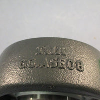 INA GG-ASE08 Two Bolt Pillow Block Housing, Ball Bearing 40mm Bore, Cast Iron