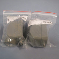 Lot of 2 Molex Gwconnect Std Single Lever Hood Die-Cast Aluminum 7806.6551.0