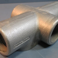 Crouse Hinds X57 Cross Ported 1-1/2" Conduit Body NWOB