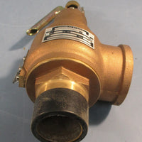 Kunkle 6010HGM01-AM Safety Relief Valve Set 150 PSI 1-1/2" 4588 LB/Hr Cap