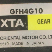 Vexta AXHM450KCGFH Brushless DC Motor GFH4G10 Gear Head 2500RPM 15mm Shaft Dia