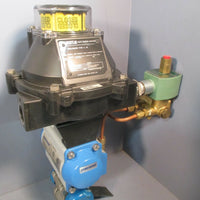 Jamesbury Valve With VPVL100 Air Actuator & Asco Position Indicator Type 4, 4X