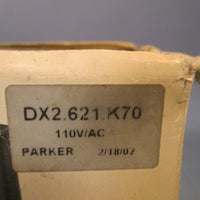 PARKER Solenoid Valve Isomax DX 110V/AC DX2.621.K70