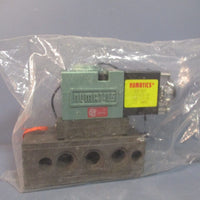 Numatics 150psi 120vac 1/8in Npt Solenoid Valve 11SAD400O