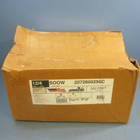 AIW P13029MSHA Strand Black Copper Wire 12AWG/4Cond 250ft 2072600250C