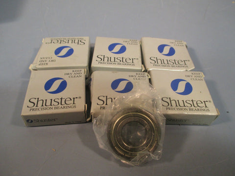Shuster Precision Bearing Ball Bearing (Lot of 6) R10ZZ