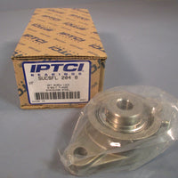 IPTCI BEARINGS 1/2" Bore 2Bolt Flange Bearing Stainless Steel SUCSFL 204 8