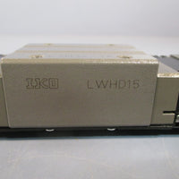 IKO Linear Bearing w/350MM Rail Assembly LWHD15C2R3 LWHD15C2R350MH/D