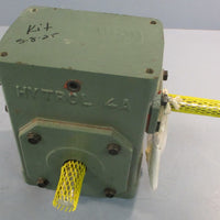Hytrol 4A Gearbox Speed Reducer 10"1 Ratio 1" and 3/4" Shaft Dia