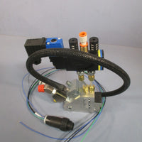 NORDSON HOT MELT GLUE DISPENSING GUN MODULE MB 12R02 WRBCAF43SGA016 731877