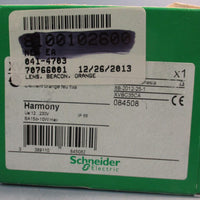 Schneider XVB-C35 Orange Steady Light Unit 12-230V IP66, 12...230V