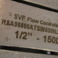 SVF Flow Controls R8A06666ATSW0005LK00 3-Piece Ball Valve R8 Series 1/2"