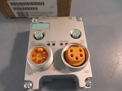 SIEMENS SIMATIC RF180C 1P 6GT2002-1JD00 ETHERNET CONNECTION TERMINAL BLOCK DC24V
