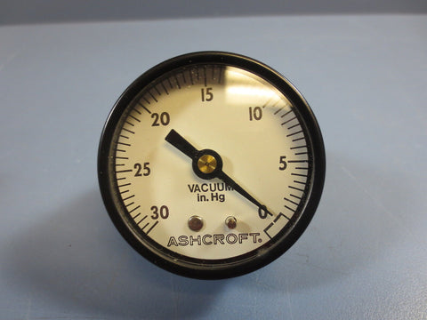 Ashcroft 1000 0-30 psi 1/4" Npt Gauge Brass Nib