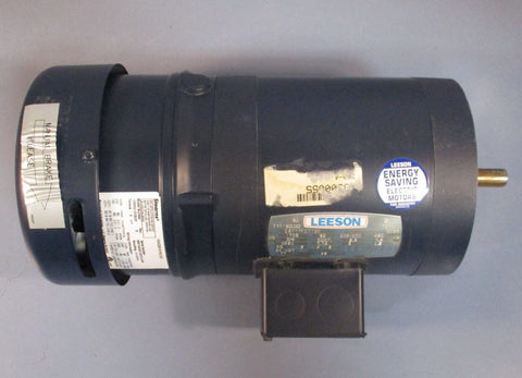 Leeson C6T17FC112C Motor 114160.00 3/4 HP, 1725 RPM, 3 Ph w/ Stearns Brake