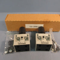 MONNIER 122-2000-2 0-125PSI, Relieving 22 Series 1/4 Air Pressure Regulator