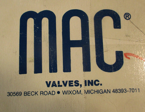 Mac 82A-FA-000-TM-DDAP-1DA Solenoid Valve TM-DDAP-1DA 24VDC 5.4W