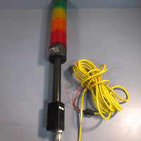 Cutler Hammer Series A2 Stacklight Base/Tower (Red, Orange, Green, Yellow) E26BL