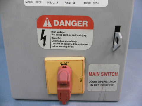 Powertran Auxiliary Power Source ESLD300 300 VA 1 Phase Used