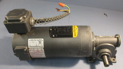 Baldor DC Gearmotor 33-2408Z148G1 1/2Hp 40:1 Ratio 90V 0.5HP 3/4" Shaft Dia