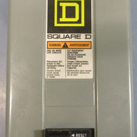 Square D 3007200767C Enclosure w/ 8536SBG2H20 Ser A Overload Relay 600VAC Max