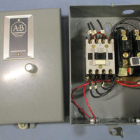 (Lot of 3) Allen Bradley 509TAD Ser B Magnetic Controller, Starter Nema Type 1