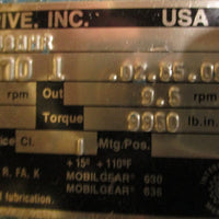 Sew Eurodrive FA70DT90S43MHR Gearmotor DFT90S4BMHR 177.18:1 Ratio 1.5 HP