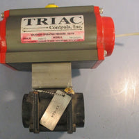 Triac TR130SR5 Pneumatic Actuator 150 PSI Max Pressure 103/8" Length