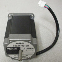 Oriental Motor C6228-9212K Vexta Stepping Motor 2 Phase 1.8 Deg. Step 1/4" Shaft