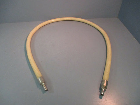 RubberFab Silicone Hose 08RFSV08CTASS-60 ½inIDx60inLG  ½in Adapter Wire Enforced