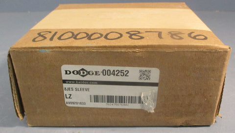 Dodge 004252 8JES Sleeve DFlex Coupling Sleeve 52/16" OD 21/2" Long Sealed