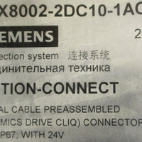 Siemens 1P 6FX80022DC101AC0 Preassembled Signal Cable 2m L Servo Encoder Cable
