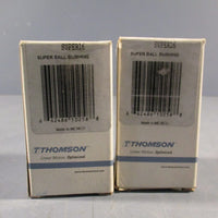 LOT OF (2) THOMPSON SUPER16 LINEAR BEARING BALL BUSHING 1INCH