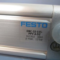FESTO PNEUMATIC AIR CYLINDER DOUBLE ACTING DNC32115PPVAS2