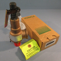 Kunkle 6010EDM01-LM Bronze Threaded Safety Relief Valve 75PSI 3/4" Inlet