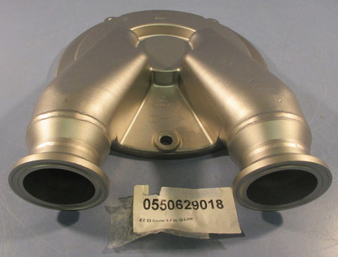 Fristam 0550629018 Pump Cover FZ 22 Cover 2.5 In QLine FZ 222 60mm ID Openings
